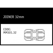 Marley Philmac Joiner 32mm - MM301.32